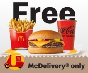 DEAL: McDonald's - Free Medium Cheeseburger Meal with $40+ Spend with McDelivery via MyMacca's App (until 24 September 2023) 32