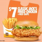 DEAL: Hungry Jack’s – $7 Jack’s Fried Chicken & Medium Chips via App (until 4 March 2024)