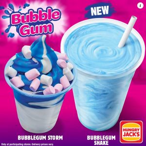 NEWS: Hungry Jack's Bubblegum Storm & Bubblegum Shake 3