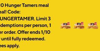 DEAL: Hungry Jack's - $10 Hunger Tamers Meal via DoorDash (until 1 October 2023) 4