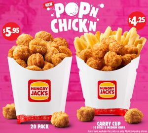 DEAL: Hungry Jack's - 2 Jack's Fried Chicken for $14 Pickup via App 24