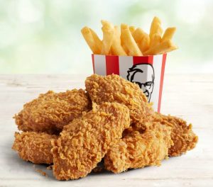 DEAL: KFC - 6 Wicked Wings & Regular Chips for $7.95 via App or Website 3