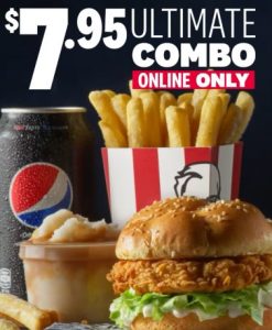 DEAL: KFC - $7.95 Ultimate Combo via App or Website 29