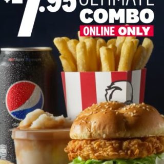 DEAL: KFC - $7.95 Ultimate Combo via App or Website (until 2 October 2023) 4