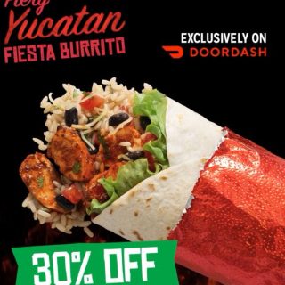 DEAL: Mad Mex - 30% off Spicy Yucatan Burrito via DoorDash (until 15 September 2023) 8