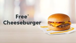 DEAL: McDonald's - Free Cheeseburger with $25+ Spend via Menulog 6