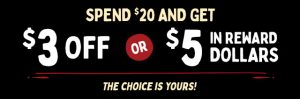 DEAL: Red Rooster - $3 off Instantly or $5 Reward Dollars with $20 Spend with Red Royalty (until 27 September 2023) 3