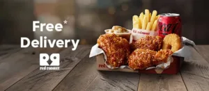 DEAL: Red Rooster - Free Delivery with $30 Spend via Menulog (until 10 March 2024) 1