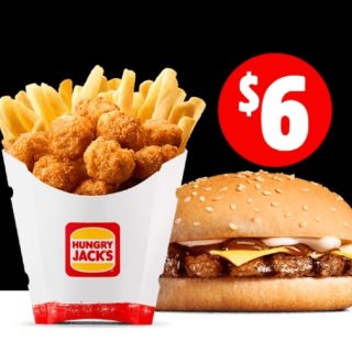 DEAL: Hungry Jack's - $6 Pop'n Chick'n Carry Cup & BBQ Cheeseburger via App 4