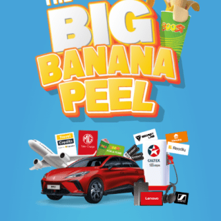 Boost Juice The Big Banana Peel - $90 Million in Instant Win Prizes with Original Size Boost Purchase 10 Boost Juice The Big Banana Peel - $90 Million in Instant Win Prizes with Original Size Boost Purchase 10