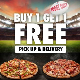 DEAL: Domino's - Buy One Traditional/Premium Pizza Get One Traditional/Value/Value Max Free at Selected Stores (1 October 2023) 2
