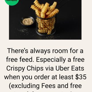 DEAL: Domino's - Free Crispy Chips with $35 Spend via Uber Eats (until 15 October 2023) 10