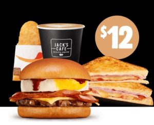 DEAL: Hungry Jack's - $12 Jack's Brekky Roll Bundle Pickup via App 3