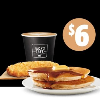 DEAL: Hungry Jack's - $6 Pancakes Small Value Meal Pickup via App 8