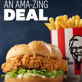 DEAL: KFC - Free Large Chips with Zinger Burger Pickup (Tasmania Only) 10