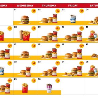 McDonald's - 30 Days 30 Deals 2023 - All the Deals in November 2