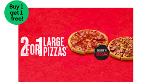 DEAL: Pizza Hut - 2 for 1 Large Pizzas on Tuesdays via Uber Eats (until 31 October 2023) 9