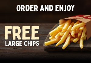 DEAL: Red Rooster - Free Large Chips via Click & Collect and Delivery (until 7 November 2023) 3