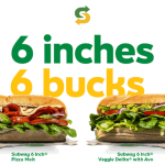 DEAL: Subway - $7.95 Brekky with Six Inch Breakfast Sub, Cookie & Juice or Regular Coffee 6
