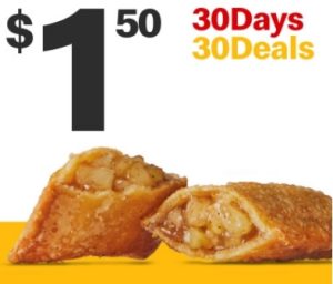 DEAL: McDonald’s - $1.50 Apple Pie on 18 November 2023 (30 Days 30 Deals) 3