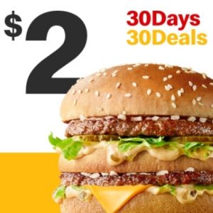 DEAL: McDonald’s - $2 Big Mac on 1 November 2023 (30 Days 30 Deals) 3