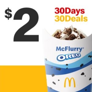 DEAL: McDonald’s - $2 McFlurry on 21 November 2023 (30 Days 30 Deals) 3