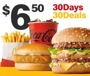 DEAL: McDonald’s - $6.50 Small Big Mac Meal & Chicken ’n’ Cheese on 9 November 2023 (30 Days 30 Deals) 3
