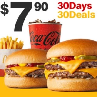 DEAL: McDonald’s - $7.90 Small Double Cheeseburger Meal & Cheeseburger on 23 November 2023 (30 Days 30 Deals) 10