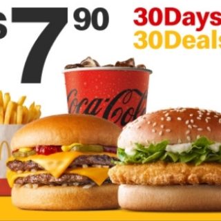 DEAL: McDonald’s - $7.90 Small McChicken Meal & Double Cheeseburger on 10 November 2023 (30 Days 30 Deals) 6