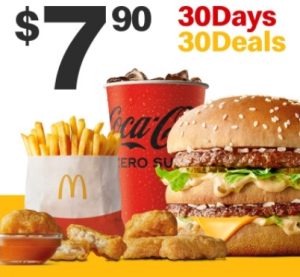 DEAL: McDonald’s - $7.90 Small Big Mac Meal & 6 McNuggets on 24 November 2023 (30 Days 30 Deals) 3