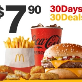 DEAL: McDonald’s - $7.90 Small Quarter Pounder Meal & 6 McNuggets on 4 November 2023 (30 Days 30 Deals) 6