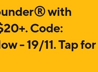 DEAL: McDonald's - Free Quarter Pounder with $20+ Spend via DoorDash (until 19 November 2023) 1