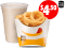 DEAL: Hungry Jack's - $4.50 Large Onion Rings & Medium Shake Pickup via App 4