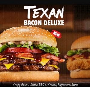 DEAL: Hungry Jack's - 2 Bacon Deluxe Hunger Tamers for $26 via App 8