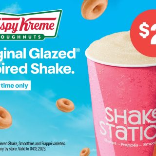 DEAL: 7-Eleven - $2 Shakes, Smoothies & Frappes including New Krispy Kreme Original Glazed Inspired Shake (until 4 December 2023) 10