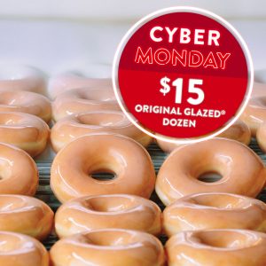 DEAL: Krispy Kreme - $15 Original Glazed Dozen Online on 27 November 2023 3