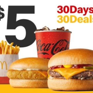 DEAL: McDonald’s - $5 Small Cheeseburger Meal & Chicken ‘n’ Cheese on 2 November 2023 (30 Days 30 Deals) 6