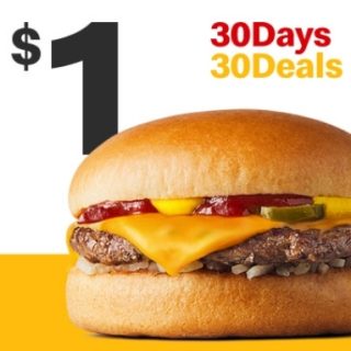 DEAL: McDonald’s - $1 Cheeseburger on 13 November 2023 (30 Days 30 Deals) 6