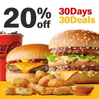DEAL: McDonald’s - 20% off Orders over $10 on 25 November 2023 (30 Days 30 Deals) 10