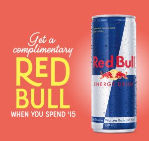DEAL: Oporto - Free Red Bull with $15 Spend for Flame Rewards Members (until 19 November 2023) 3
