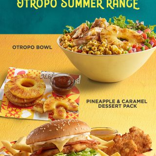 NEWS: Oporto - Otropo Summer Range with New Pineapple & Caramel Dessert Pack, Otropo Bowl & Value Box 5