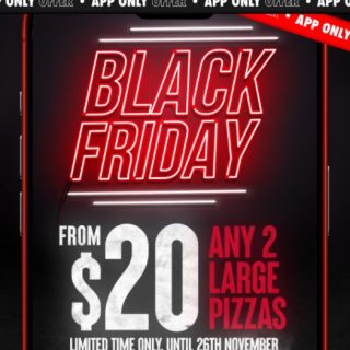 DEAL: Pizza Hut - Any 2 Large Pizzas from $20 via App (until 27 November 2023) 2