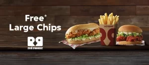 DEAL: Red Rooster - Free Large Chips with $25 Spend on Mondays-Fridays via Menulog (until 26 November 2023) 8