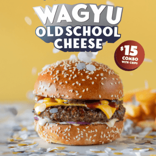 DEAL: Ribs & Burgers - $15 Old School Cheese Burger and Chips 4