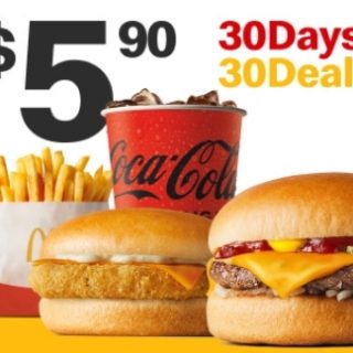 DEAL: McDonald’s - $5.90 Small Cheeseburger Meal & Chicken ‘n’ Cheese on 17 November 2023 (30 Days 30 Deals) 6