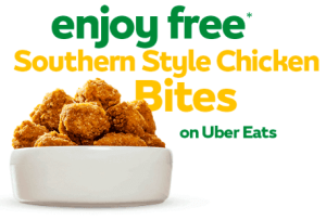 DEAL: Subway - Free Southern Style Chicken Bites with $30 Spend via Uber Eats (21 November 2023) 20