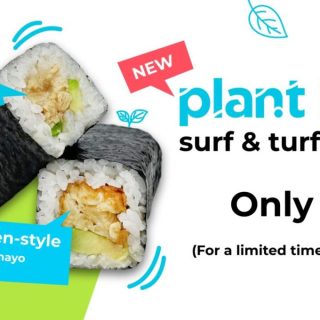DEAL: Sushi Hub - $2 Plant Based Tuna-Style or Crispy Chicken-Style Sushi Rolls (until 19 November 2023) 2