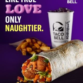 DEAL: Taco Bell - $10 Lava Crispy Chicken Burrito Meal 1