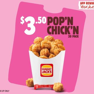 DEAL: Hungry Jack's - $3.50 Pop'n Chicken 20 Pack (until 25 December 2023) 8