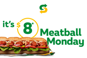DEAL: Subway - $8 Footlong Meatball Sub via Subway App (until 18 December 2023) 3